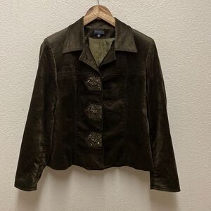 Juliana Collezione Velvet Jacket Size 10
